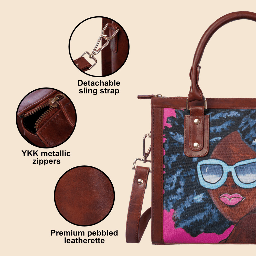 Sunehri Women HandBag - Image 5