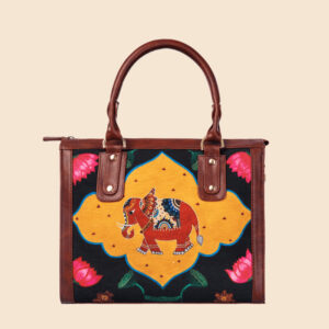 Hathi Madhubani Handbag