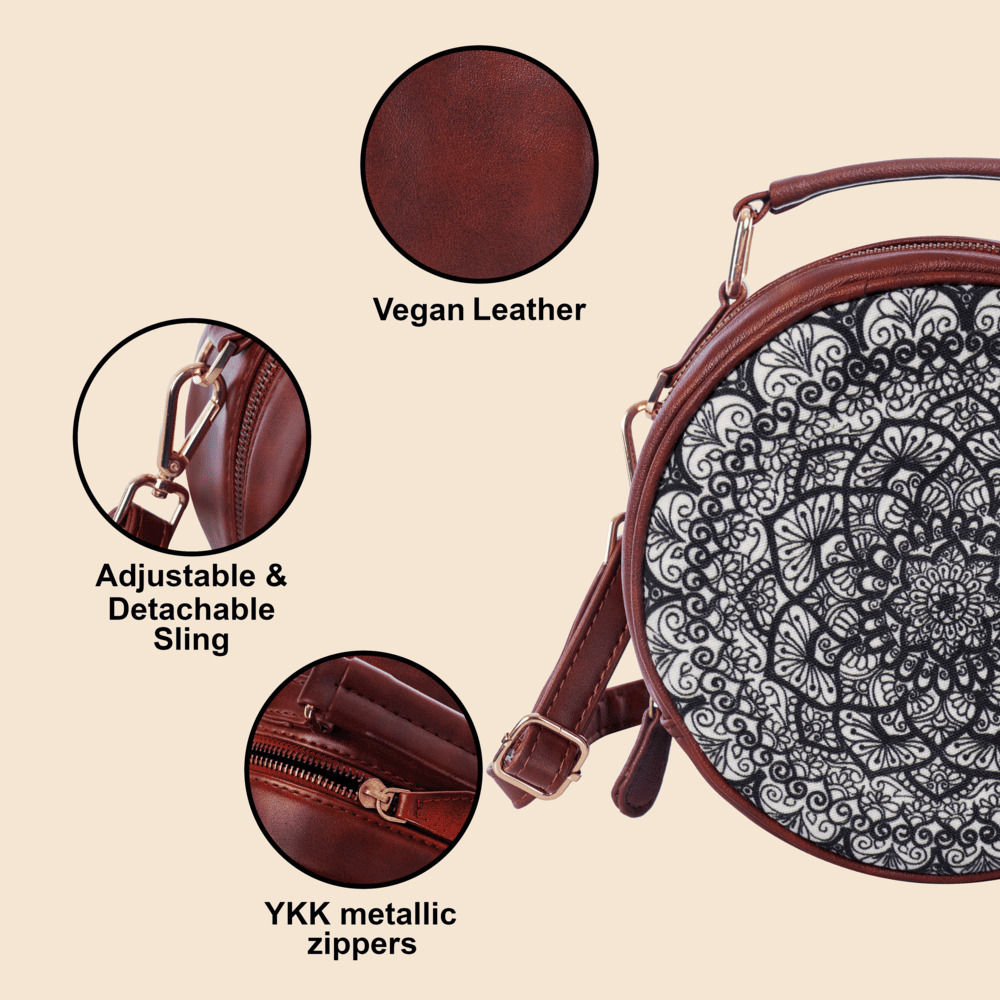 Shyam Chakra Round Bag - Image 4