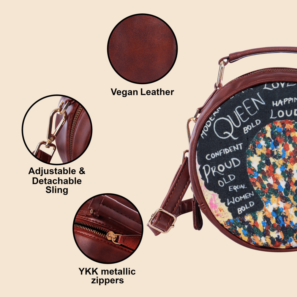 Bella Women Round Bag - Image 3