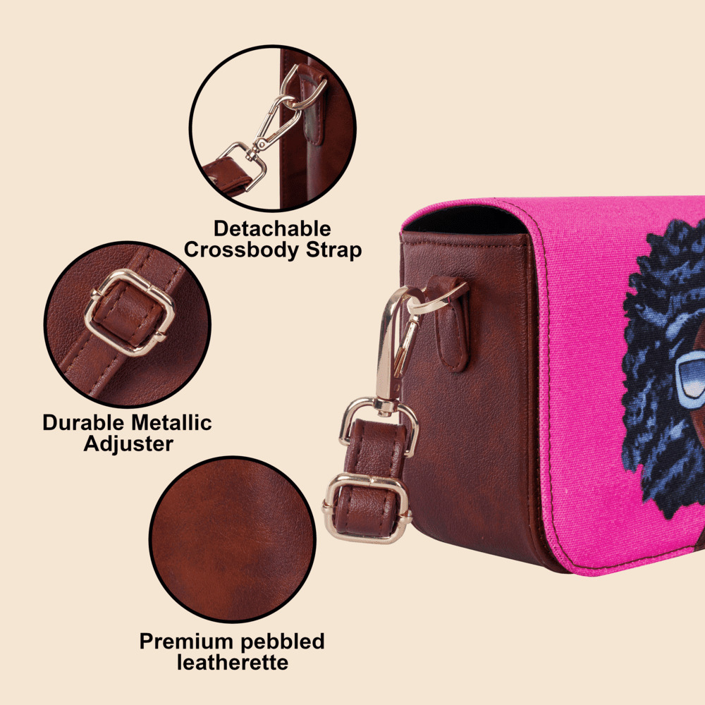 Sunehri Women Sling Bag - Image 3