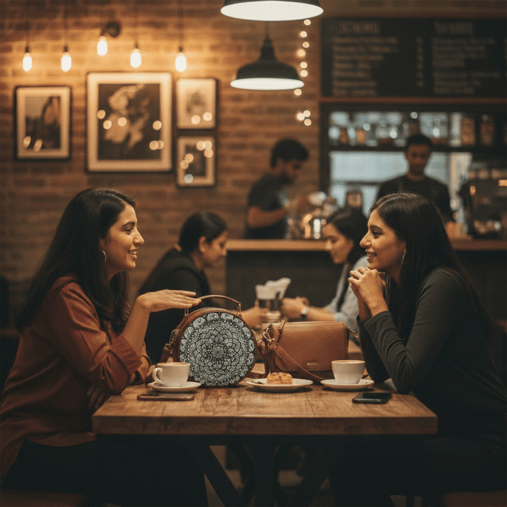Shyam Chakra Round Bag - Image 6
