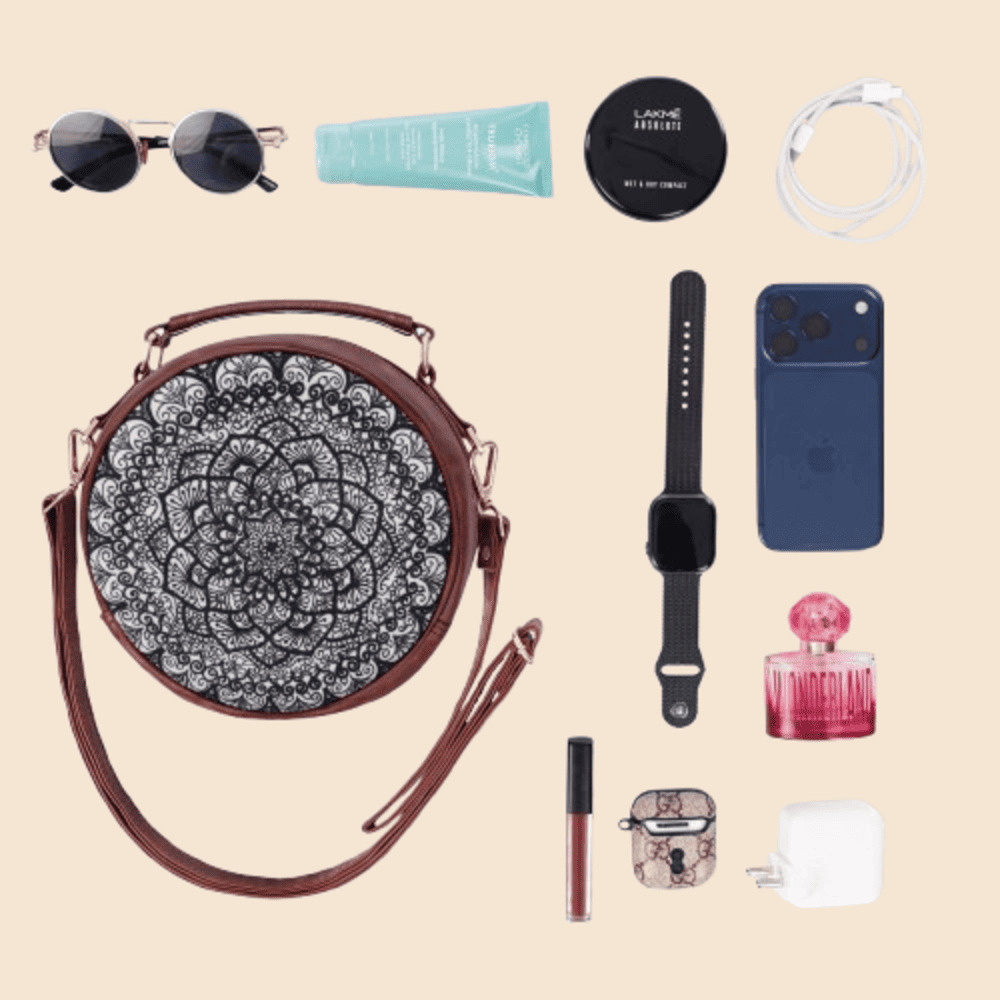 Shyam Chakra Round Bag - Image 5