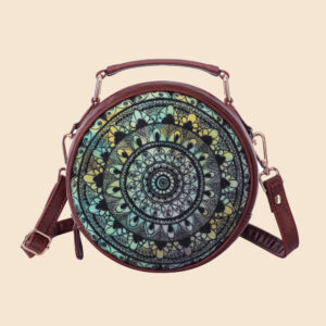 Hariyali chakra Round Bag
